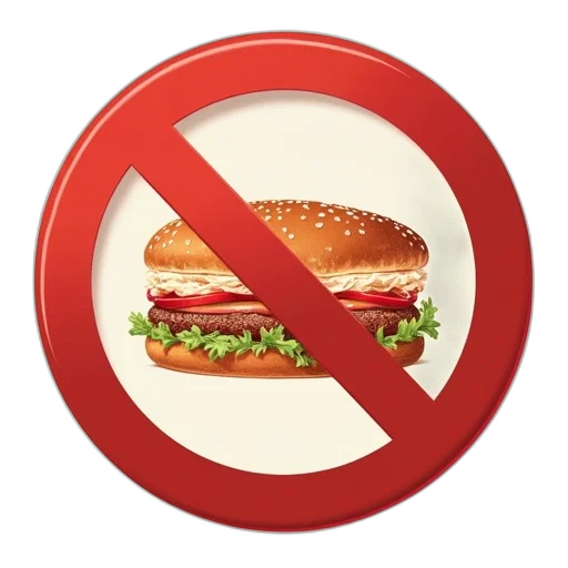 food, 3d render, eating, sign transparent PNG cut-out