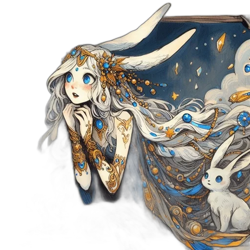 mask, dress, jewelry, dragon transparent PNG cut-out
