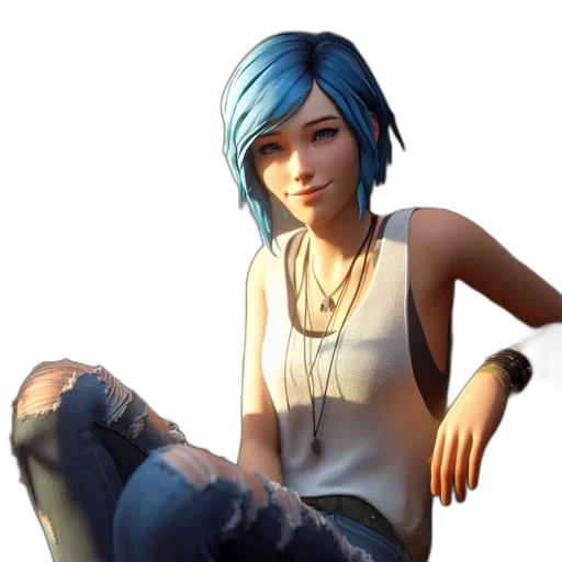 face, staff, concept art, 3d render transparent PNG cut-out