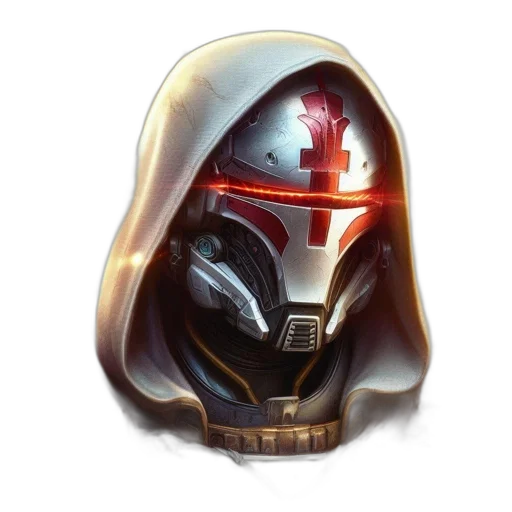 mask, robot, face, concept art transparent PNG cut-out