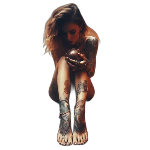 shoes, dress, jewelry, photorealistic transparent PNG cut-out