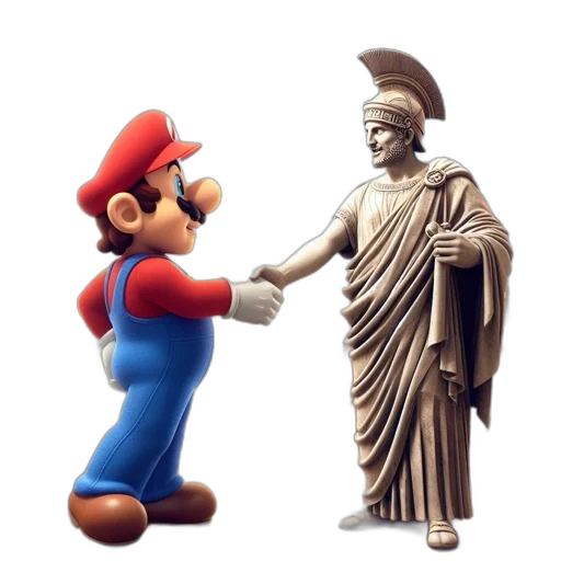 3d render, concept art, pixel art, fantasy art transparent PNG cut-out