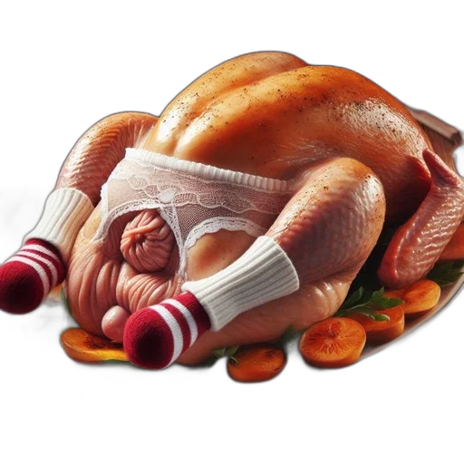 food, animal, photorealistic, 3d render transparent PNG cut-out