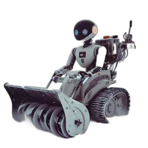 robot, car, 3d render, concept art transparent PNG cut-out