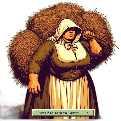 staff, dress, face, concept art transparent PNG cut-out
