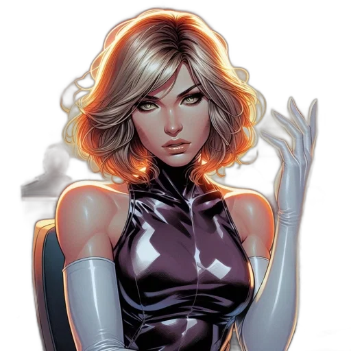 comic book art, concept art, fantasy art, cartoon transparent PNG cut-out
