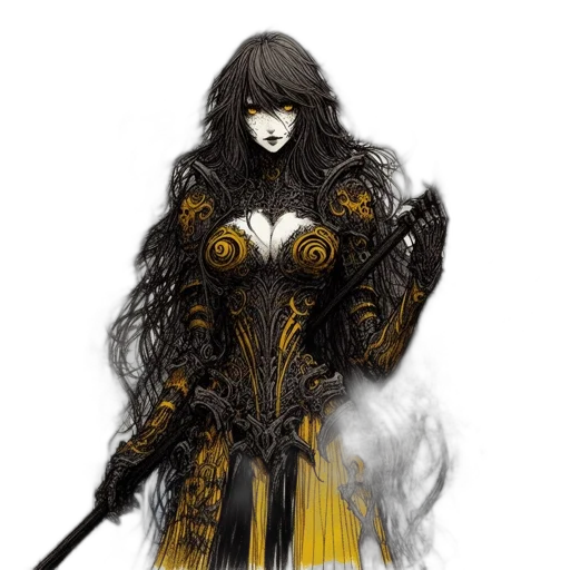 dress, mask, fantasy art, concept art transparent PNG cut-out