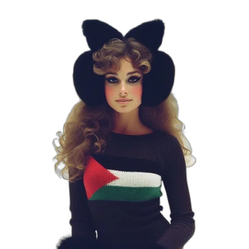 dress, hat, cartoon, fantasy art transparent PNG cut-out
