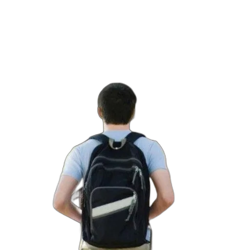 jacket, staff, face, robot transparent PNG cut-out