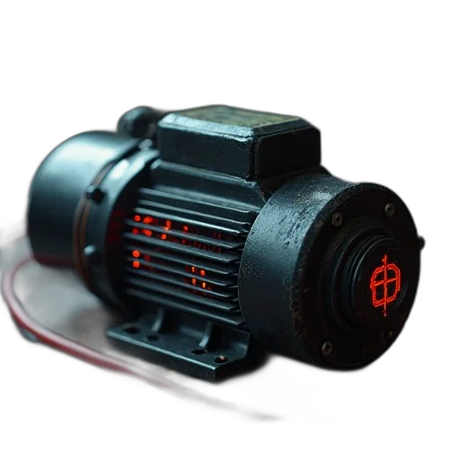 weapon, robot, 3d render, cyberpunk transparent PNG cut-out