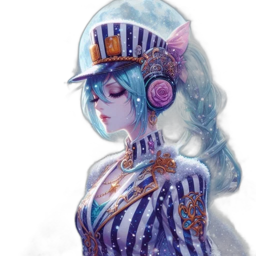 robot, staff, jewelry, dress transparent PNG cut-out