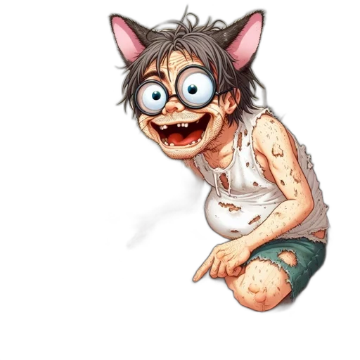 creature, animal, mask, face transparent PNG cut-out
