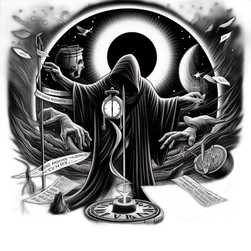 staff, fantasy art, concept art, comic book art transparent PNG cut-out