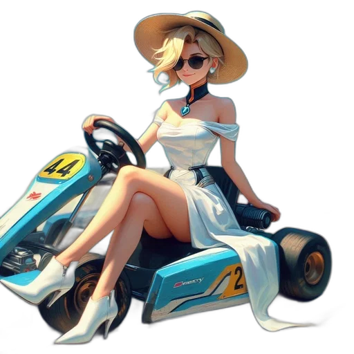 car, dress, weapon, concept art transparent PNG cut-out