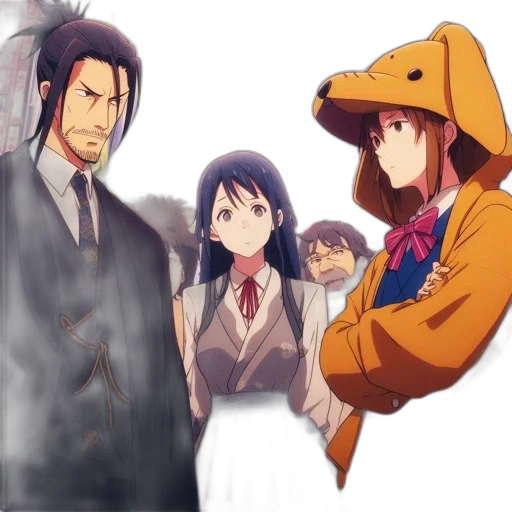 hat, anime, concept art, cartoon transparent PNG cut-out