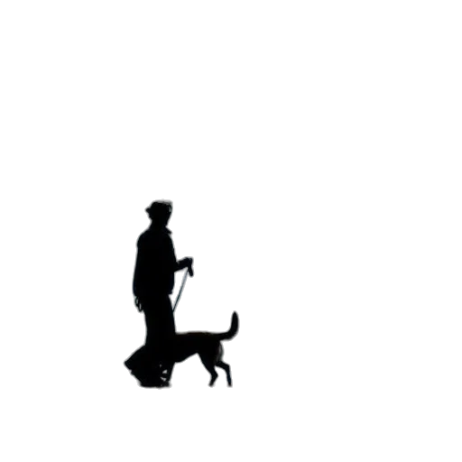 animal, staff, umbrella, robot transparent PNG cut-out