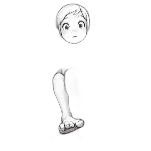 shoes, face, creature, robot transparent PNG cut-out