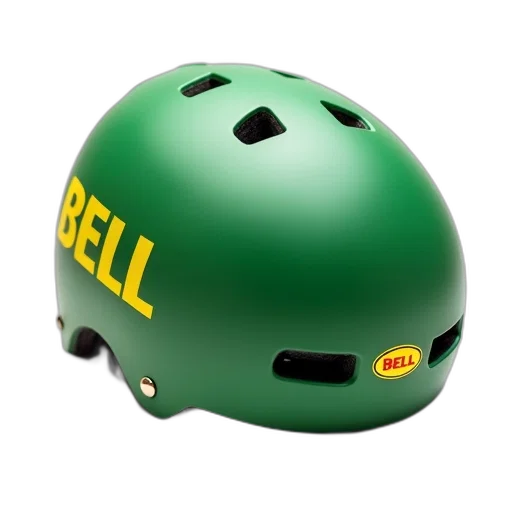 hat, green, bicycle, helmet transparent PNG cut-out