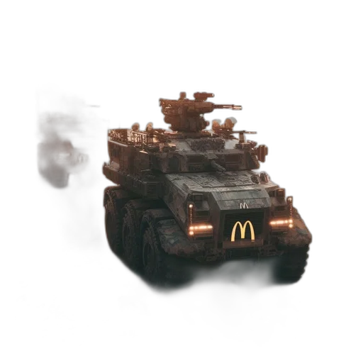 weapon, robot, car, animal transparent PNG cut-out