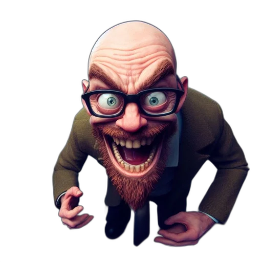 face, creature, mask, staff transparent PNG cut-out