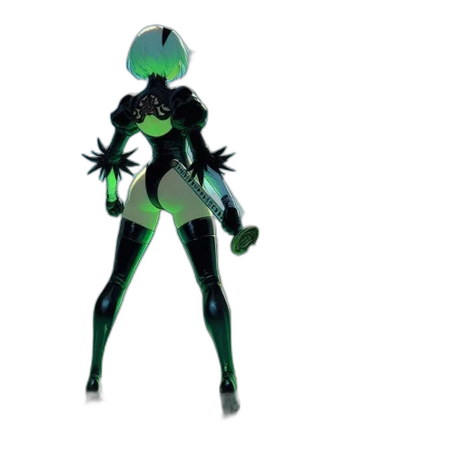 robot, creature, mask, jacket transparent PNG cut-out