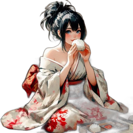 dress, jewelry, weapon, staff transparent PNG cut-out
