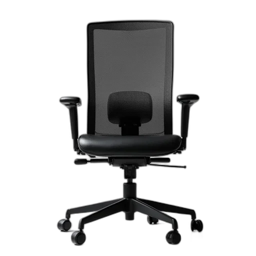 furniture, staff, 3d render, black transparent PNG cut-out