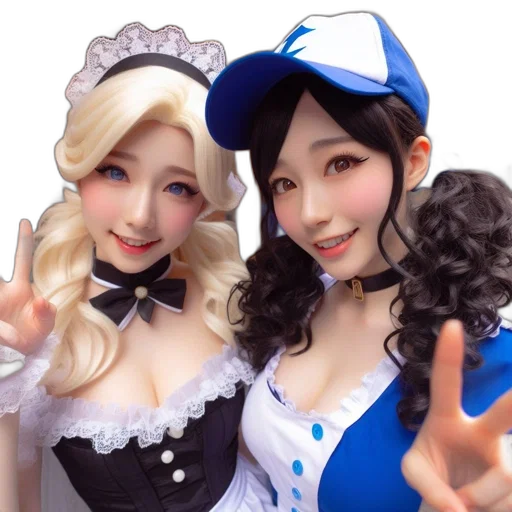 hat, 3d render, photorealistic, anime transparent PNG cut-out
