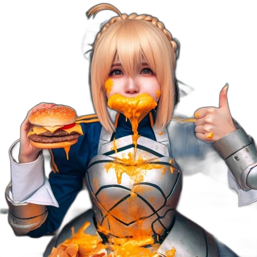 food, dragon, face, robot transparent PNG cut-out