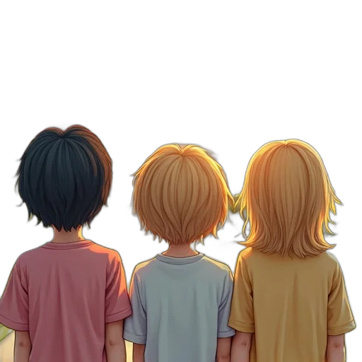 hair, mask, crown, staff transparent PNG cut-out