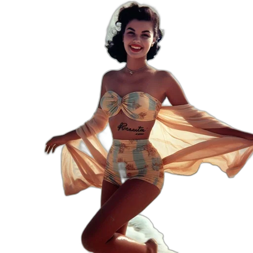 dress, photorealistic, underwater, beach transparent PNG cut-out