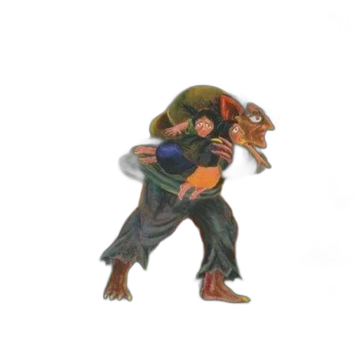 staff, weapon, mask, creature transparent PNG cut-out