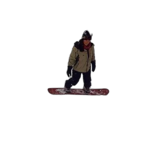 jacket, staff, hat, creature transparent PNG cut-out