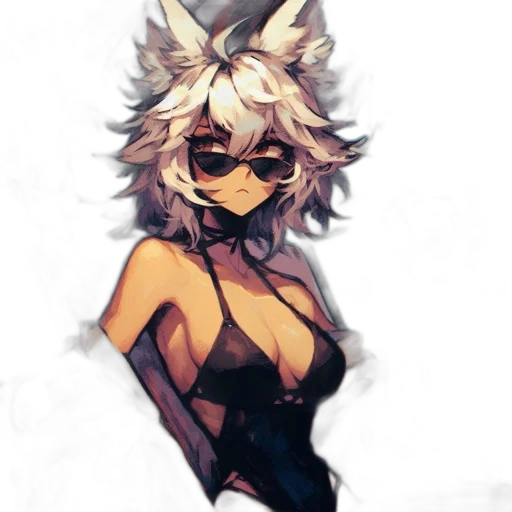 mask, dress, staff, creature transparent PNG cut-out