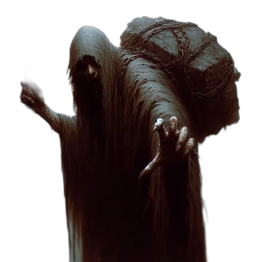 creature, hair, staff, animal transparent PNG cut-out