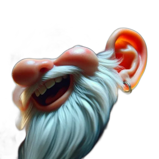 mask, face, hair, dragon transparent PNG cut-out