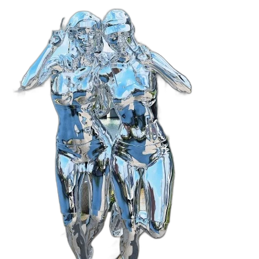 robot, jewelry, 3d render, concept art transparent PNG cut-out