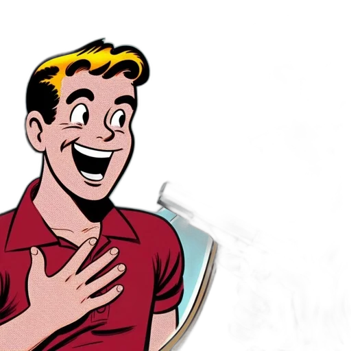face, comic book art, cartoon, concept art transparent PNG cut-out