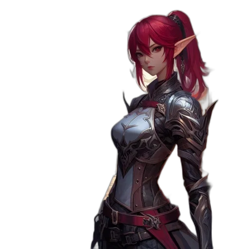 fantasy art, concept art, pixel art, comic book art transparent PNG cut-out