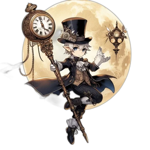 staff, jewelry, weapon, fantasy art transparent PNG cut-out