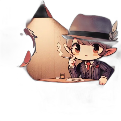 hat, staff, weapon, umbrella transparent PNG cut-out