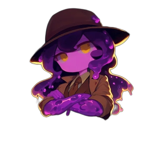 hat, staff, creature, dragon transparent PNG cut-out
