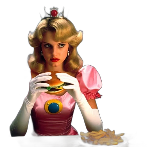 crown, food, dress, concept art transparent PNG cut-out