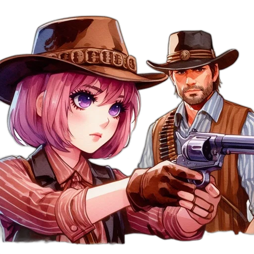 weapon, hat, animal, staff transparent PNG cut-out