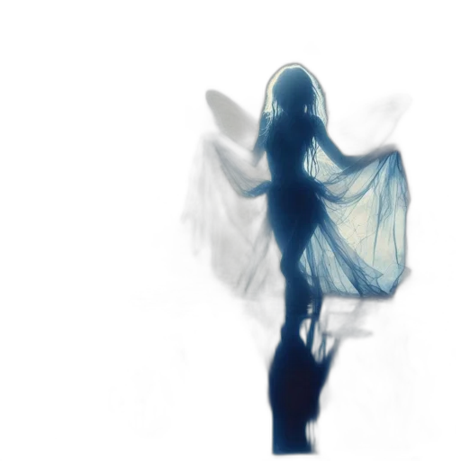 dress, umbrella, mask, creature transparent PNG cut-out