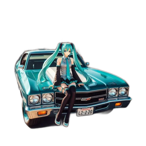 car, weapon, jacket, anime transparent PNG cut-out