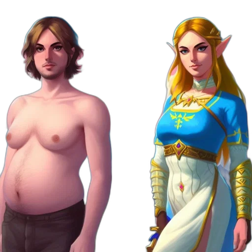 concept art, fantasy art, pixel art, 3d render transparent PNG cut-out