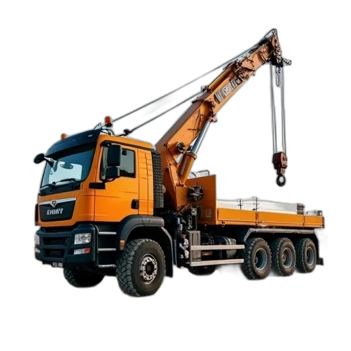 staff, lifting, platform, truck transparent PNG cut-out