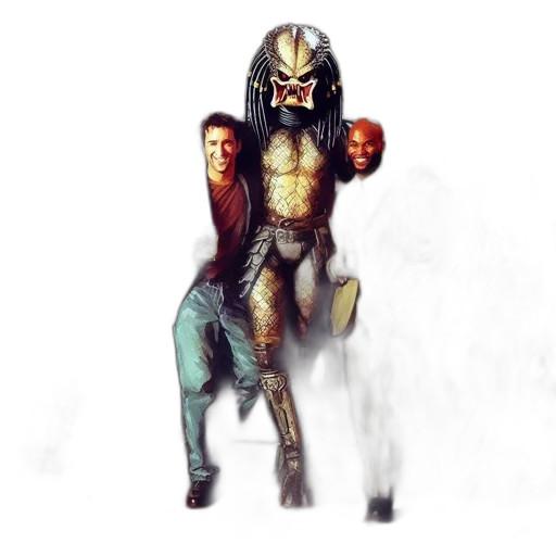 robot, mask, creature, concept art transparent PNG cut-out