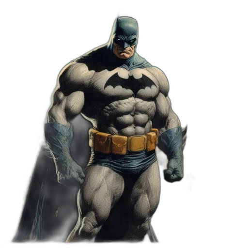 comic book art, concept art, photorealistic, 3d render transparent PNG cut-out